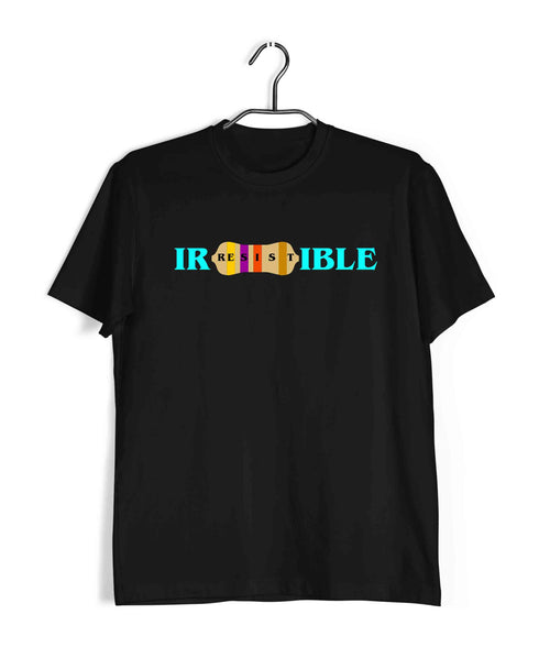 Electrical Engineering Science IrRESISTible Nerd Engineering Casual Graphic Printed T-Shirt for Men